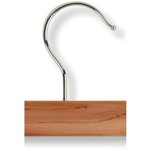 Honey-Can-Do HNGZ01535 Skirt/Pant Hangers with Clips Cedar 8-Pack Honey-Can-Do HNGZ01535 Skirt/Pant Hangers with Clips Cedar 8-Pack
